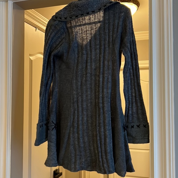 Grey sweater jacket - Picture 5 of 5